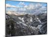 Apennines in winter after a snow storm, Umbria, Italy, Europe-Lorenzo Mattei-Mounted Photographic Print