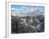 Apennines in winter after a snow storm, Umbria, Italy, Europe-Lorenzo Mattei-Framed Photographic Print