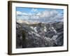 Apennines in winter after a snow storm, Umbria, Italy, Europe-Lorenzo Mattei-Framed Photographic Print