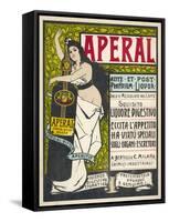 Aperal, Aperitif Which May be Drunk on Its Own or Mixed with Your Coffee-null-Framed Stretched Canvas