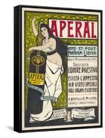 Aperal, Aperitif Which May be Drunk on Its Own or Mixed with Your Coffee-null-Framed Stretched Canvas