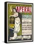 Aperal, Aperitif Which May be Drunk on Its Own or Mixed with Your Coffee-null-Framed Stretched Canvas