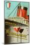 Aperitif Normandie Advertisement-null-Mounted Art Print