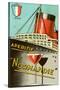 Aperitif Normandie Advertisement-null-Stretched Canvas