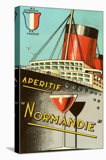 Aperitif Normandie Advertisement-null-Stretched Canvas