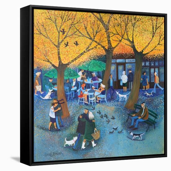 Apero Time, 2016-Lisa Graa Jensen-Framed Stretched Canvas