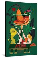 Aperol Spritz, 2017-Yuliya Drobova-Stretched Canvas