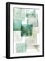 Aperture I Green Version-PI Studio-Framed Art Print