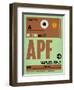 APF Naples Luggage Tag I-NaxArt-Framed Premium Giclee Print