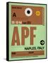 APF Naples Luggage Tag I-NaxArt-Framed Stretched Canvas