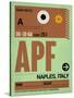 APF Naples Luggage Tag I-NaxArt-Stretched Canvas