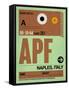 APF Naples Luggage Tag I-NaxArt-Framed Stretched Canvas