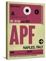 APF Naples Luggage Tag II-NaxArt-Stretched Canvas