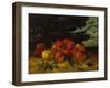 Apfelstilleben. 1871-Gustave Courbet-Framed Giclee Print