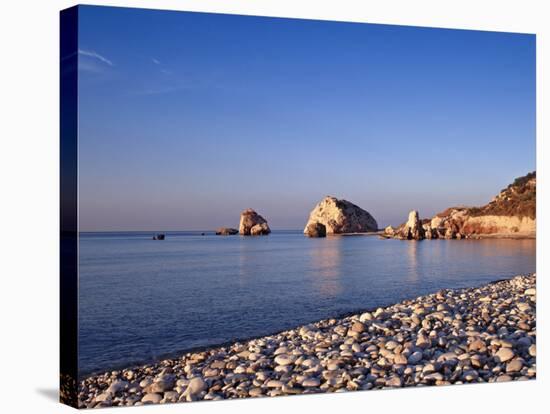 Aphodite's Rock, Cyprus-Rex Butcher-Stretched Canvas