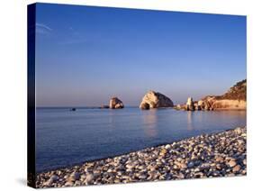 Aphodite's Rock, Cyprus-Rex Butcher-Stretched Canvas