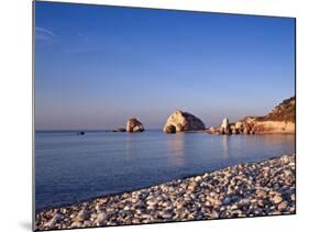 Aphodite's Rock, Cyprus-Rex Butcher-Mounted Photographic Print