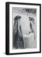 Aphrodite, 1896-Antoine Calbet-Framed Premium Giclee Print