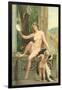 Aphrodite and Eros-null-Framed Art Print