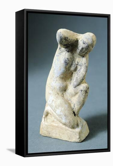 Aphrodite Crouching-null-Framed Stretched Canvas