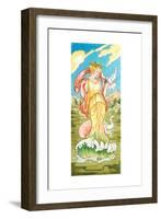 Aphrodite (Greek), Venus (Roman), Mythology-Encyclopaedia Britannica-Framed Art Print