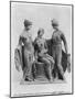 Aphrodite, Helen and Paris, from Tanagra-null-Mounted Giclee Print