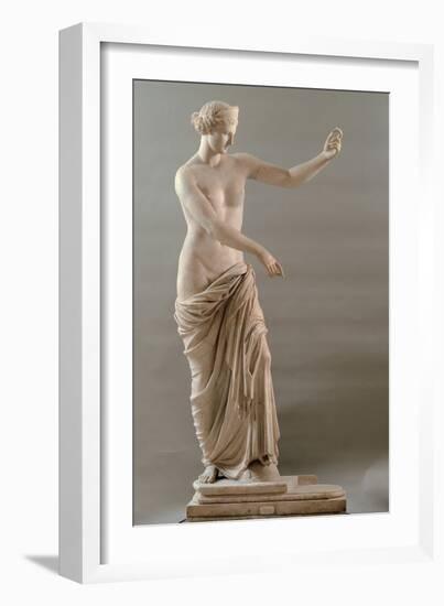 Aphrodite of Capua, 2nd c. B.C. National Archaeological Museum, Naples, Italy-null-Framed Art Print