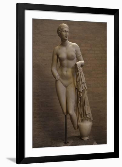 Aphrodite of Cnidus. Roman Statue. 1st Century BC-null-Framed Giclee Print