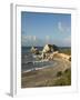 Aphrodite's Rock, Paphos, UNESCO World Heritage Site, South Cyprus, Cyprus, Mediterranean, Europe-Stuart Black-Framed Photographic Print