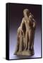 Aphrodite, Terracotta Statue from Armeni, Near Vlore, Albania, 3rd Century BC-null-Framed Stretched Canvas