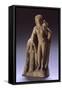 Aphrodite, Terracotta Statue from Armeni, Near Vlore, Albania, 3rd Century BC-null-Framed Stretched Canvas