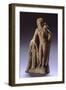 Aphrodite, Terracotta Statue from Armeni, Near Vlore, Albania, 3rd Century BC-null-Framed Giclee Print