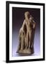 Aphrodite, Terracotta Statue from Armeni, Near Vlore, Albania, 3rd Century BC-null-Framed Giclee Print