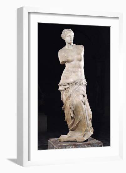 Aphrodite, the "Venus De Milo," Hellenistic Period, circa 130-100 BC-null-Framed Giclee Print