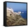 Aphrodites Rock on Cyprus-CM Dixon-Framed Stretched Canvas