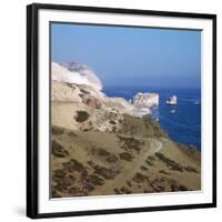 Aphrodites Rock on Cyprus-CM Dixon-Framed Photographic Print