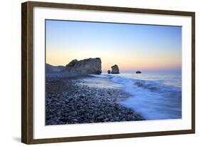 Aphrodites Rock, Paphos, Cyprus, Eastern Mediterranean Sea, Europe-Neil Farrin-Framed Photographic Print