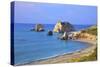 Aphrodites Rock, Paphos, Cyprus, Eastern Mediterranean Sea, Europe-Neil Farrin-Stretched Canvas