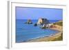 Aphrodites Rock, Paphos, Cyprus, Eastern Mediterranean Sea, Europe-Neil Farrin-Framed Photographic Print