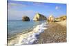 Aphrodites Rock, Paphos, Cyprus, Eastern Mediterranean Sea, Europe-Neil Farrin-Stretched Canvas