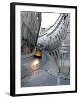 Apn Lisbon Streetcar-Armando Franca-Framed Photographic Print