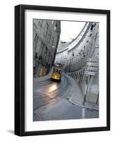 Apn Lisbon Streetcar-Armando Franca-Framed Photographic Print