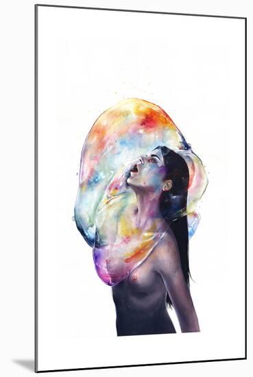 Apnea-Agnes Cecile-Mounted Art Print