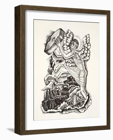 Apocalypse, 1936-Eric Gill-Framed Giclee Print