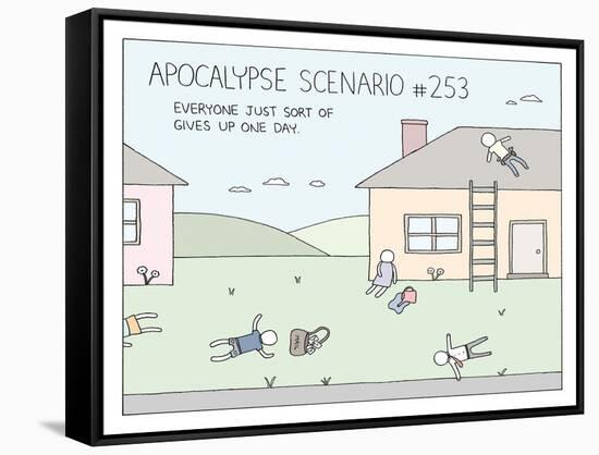 Apocalypse 253-Reza Farazmand-Framed Stretched Canvas