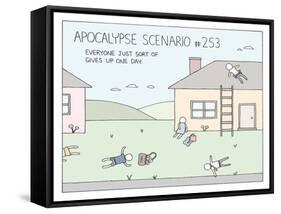 Apocalypse 253-Reza Farazmand-Framed Stretched Canvas