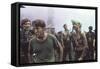 APOCALYPSE NOW, 1979 directed by FRANCIS FORD COPPOLA Dennis Hopper and Martin Sheen (photo)-null-Framed Stretched Canvas