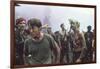 APOCALYPSE NOW, 1979 directed by FRANCIS FORD COPPOLA Dennis Hopper and Martin Sheen (photo)-null-Framed Photo