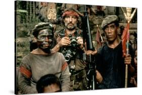 APOCALYPSE NOW, 1979 directed by FRANCIS FORD COPPOLA Dennis Hopper (photo)-null-Stretched Canvas