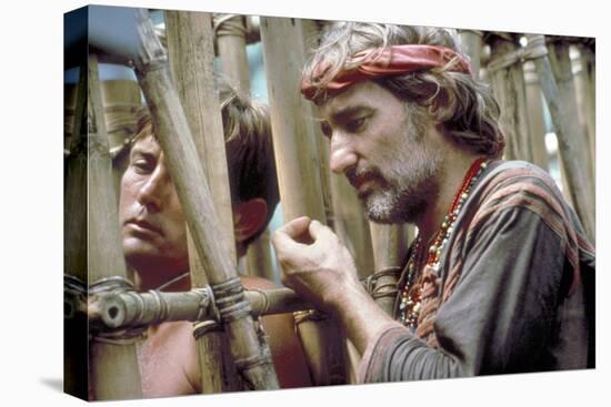 APOCALYPSE NOW, 1979 directed by FRANCIS FORD COPPOLA Martin Sheen and Dennis Hopper (photo)-null-Stretched Canvas